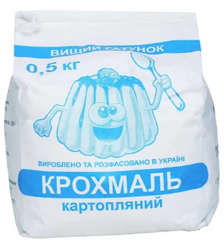 Крохмаль картопляний Агрокомплекс-98, 500 г